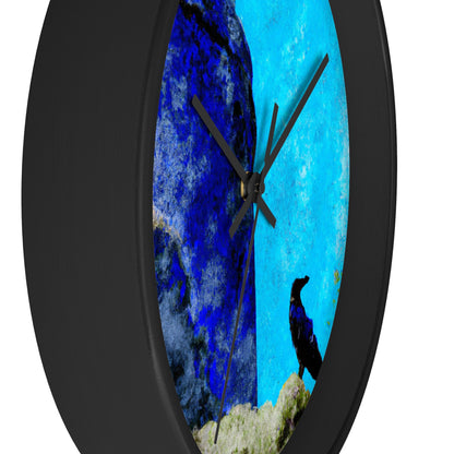 "Crow's Perch on a Waning Tower" - The Alien Wall Clock