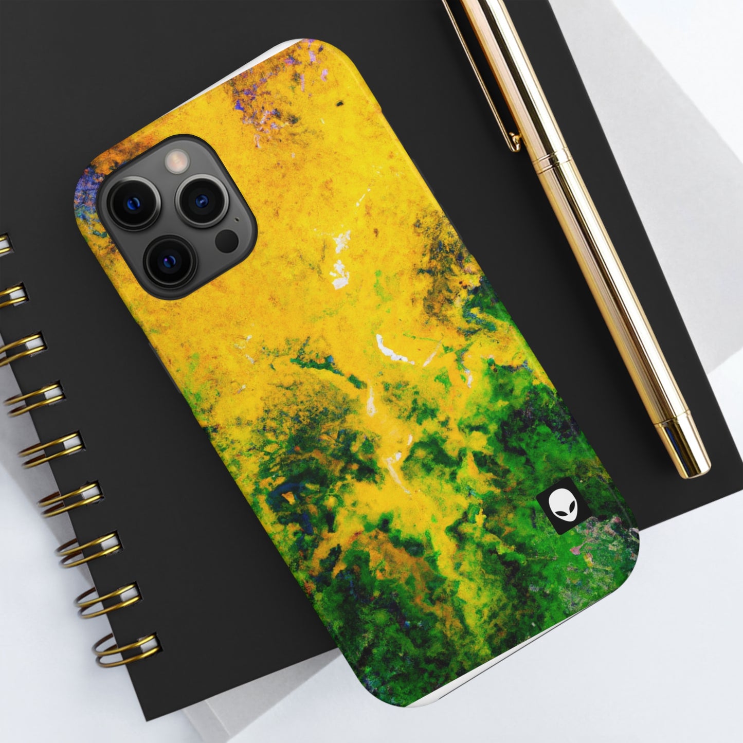 "Explorando texturas coloridas" - The Alien Tough Phone Cases