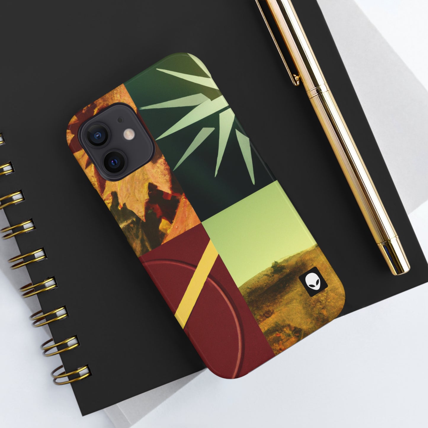 „Eine Reflexion meiner Reise: Eine Collage aus Wachstum und Transformation“ – The Alien Tough Phone Cases