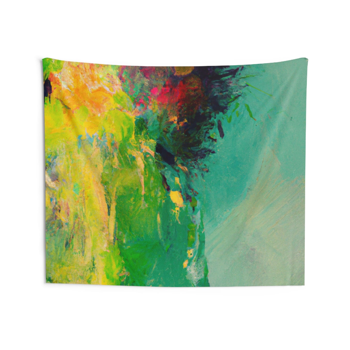 "Un día de verano perezoso: una oda abstracta" - The Alien Wall Tapestries