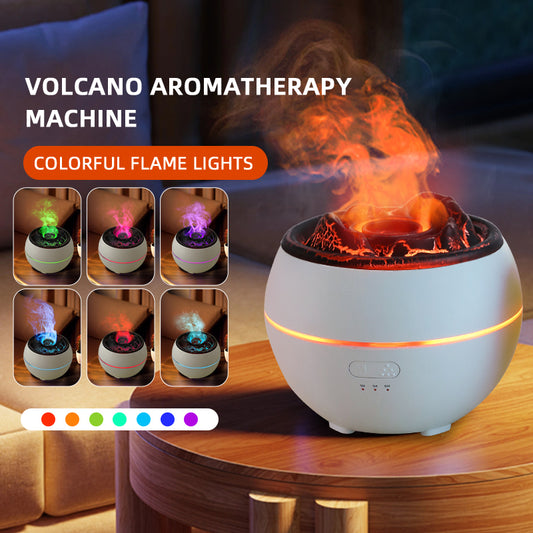 Flammen-Aroma-Diffusor für den Haushalt, Aromatherapie-Luftbefeuchter