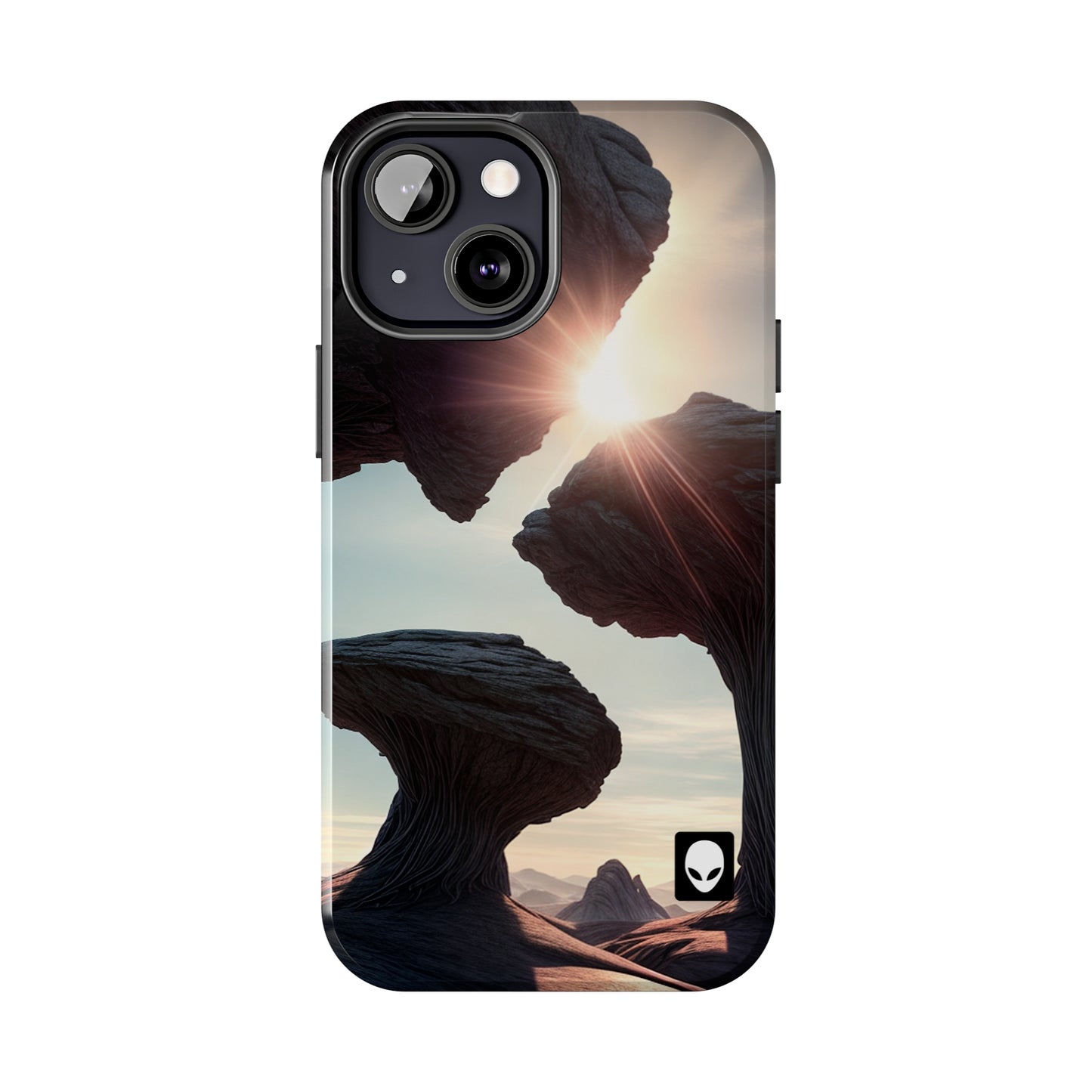 "Alien Landscape Odyssey" - The Alien Tough Phone Cases