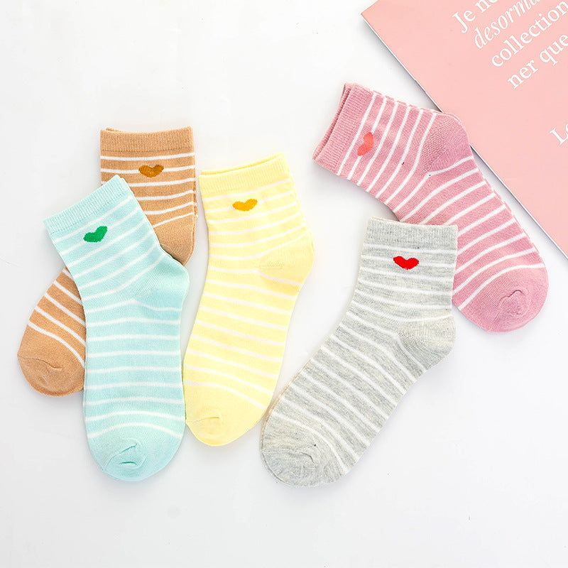 Men's And Women's Thin Mid-tube Socks