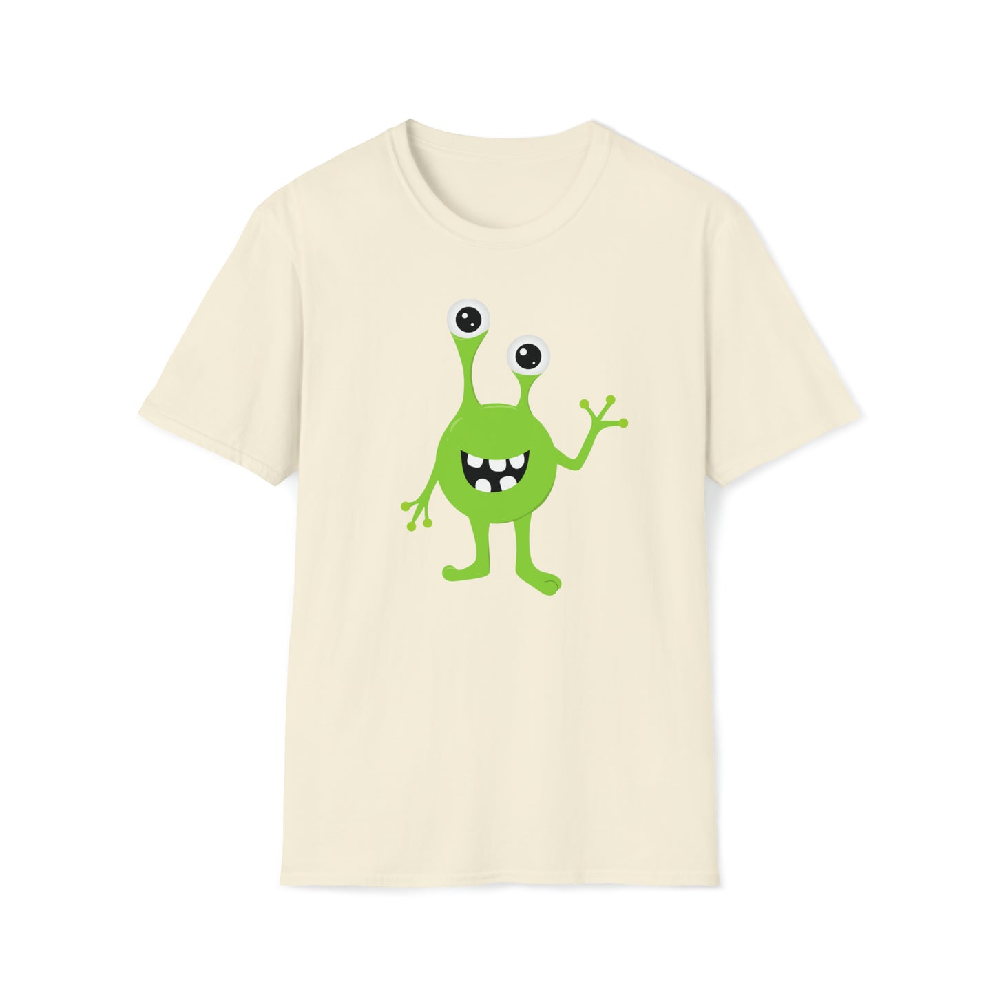 Solar System Sojourn - The Alien Unisex Softstyle T-Shirt