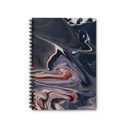 Masterpiece Musings - The Alien Spiral Notebook (Ruled Line)