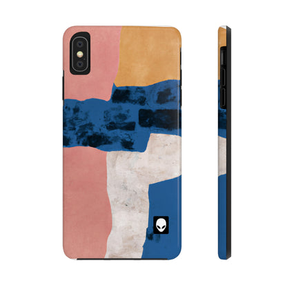 "Interacción de luces y sombras: un collage abstracto" - The Alien Tough Phone Cases