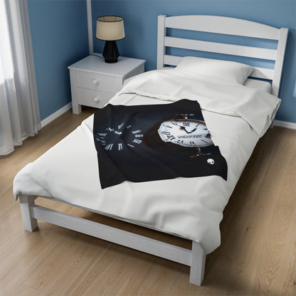 Timeless Visuals: Exploring the Concept of Time Through the Ages. - The Alien Velveteen Plush Blanket