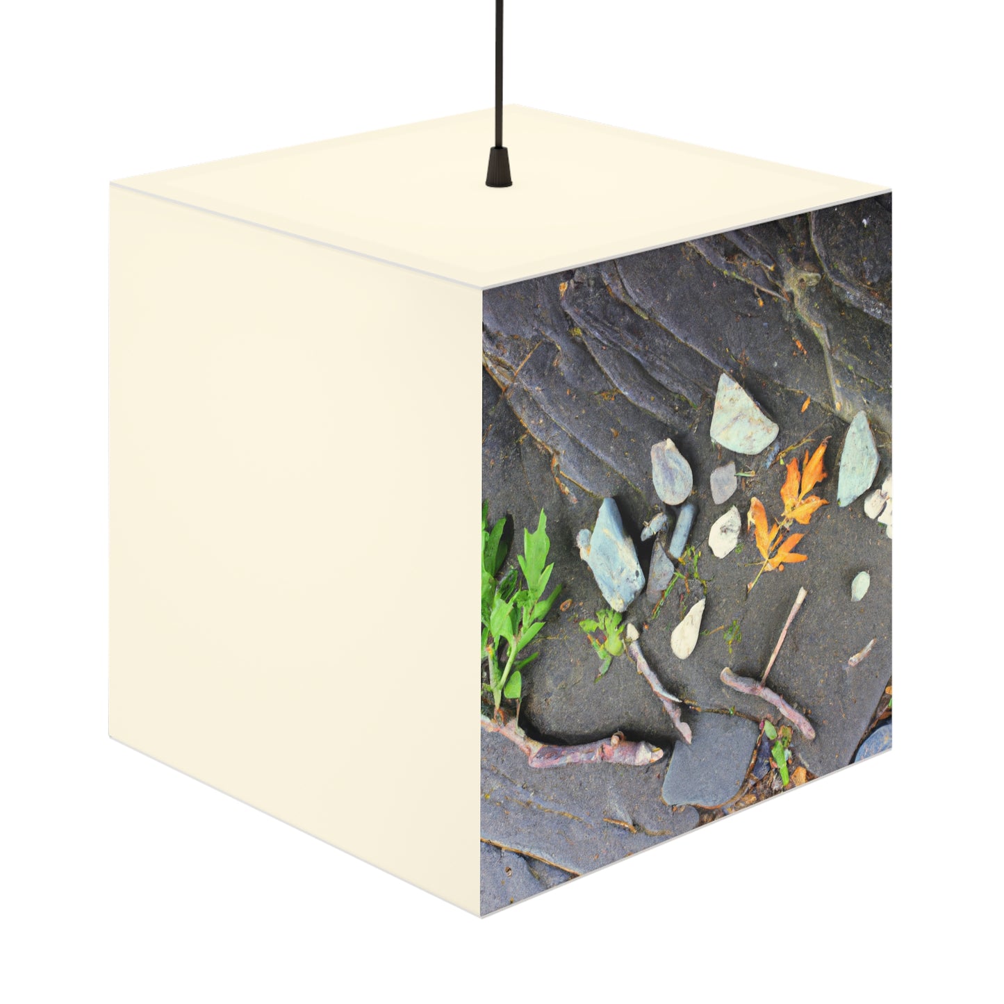 „Elemente der Natur: Eine kreative Landschaft gestalten“ – Die Alien Light Cube Lampe