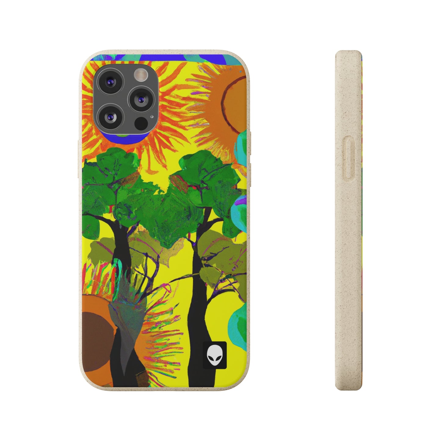 "Collision of Nature's Beauty" - The Alien Eco-friendly Cases