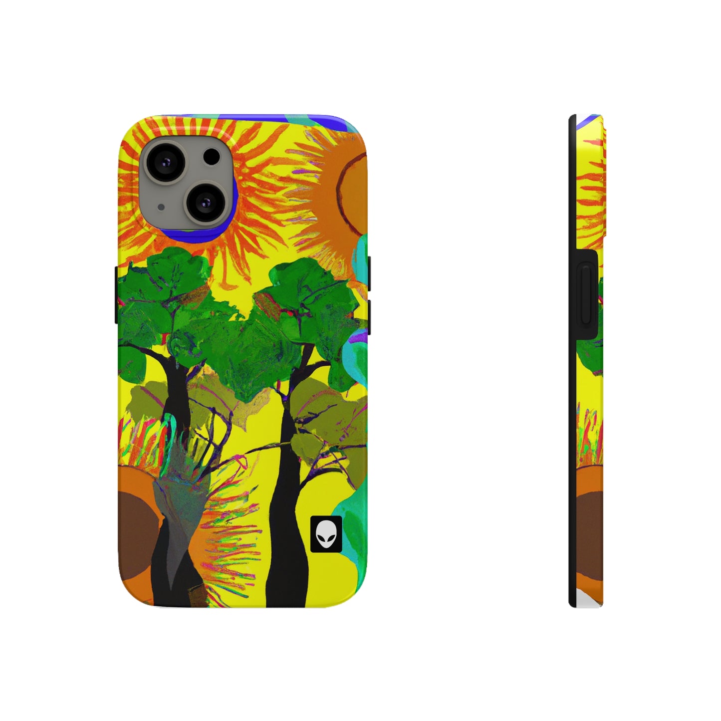 "Colisión de la belleza de la naturaleza": The Alien Tough Phone Cases