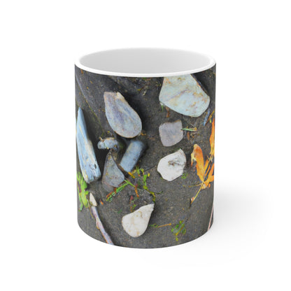 "Elements of Nature: Crafting a Creative Landscape" - The Alien Ceramic Mug 11 oz