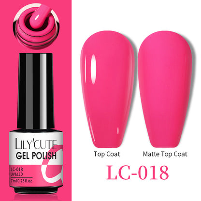 Esmalte de uñas en gel térmico que cambia de color