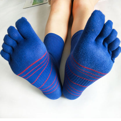 Men's Cotton Sports Five Finger Socks