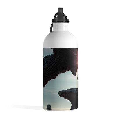 "Alien Landscape Odyssey" - The Alien Stainless Steel Water Bottle