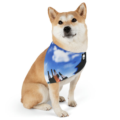 "Colors of Home: Exploring Place Through Art" - The Alien Pet Bandana Collar