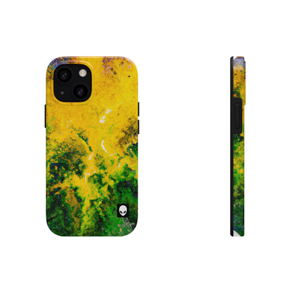 "Explorando texturas coloridas" - The Alien Tough Phone Cases