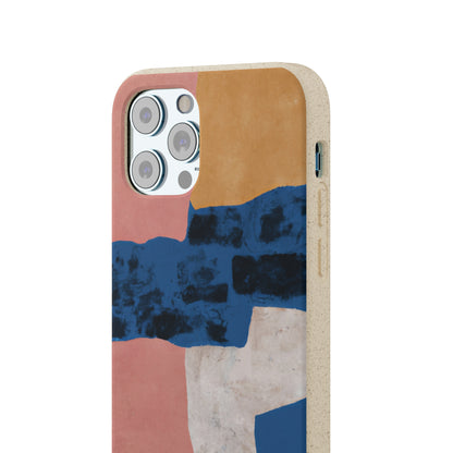 „Zusammenspiel von Licht und Schatten: Eine abstrakte Collage“ – The Alien Eco-Friendly Cases