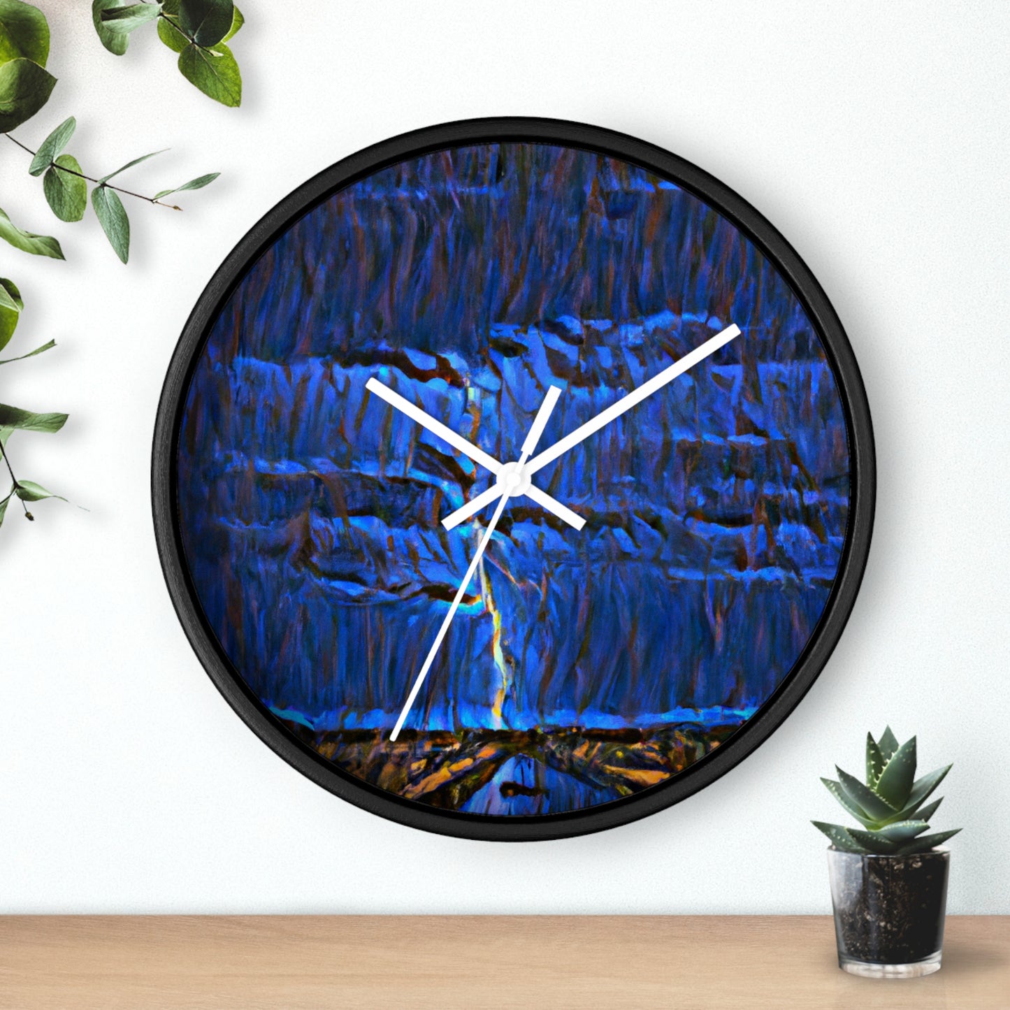 "Divisiones eléctricas en los cielos" - El reloj de pared alienígena