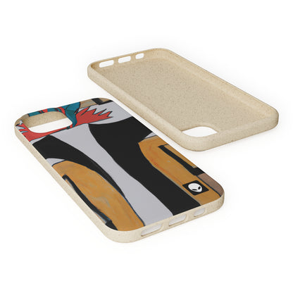 "Explorando el equilibrio y los patrones en el arte abstracto" - The Alien Eco-friendly Cases