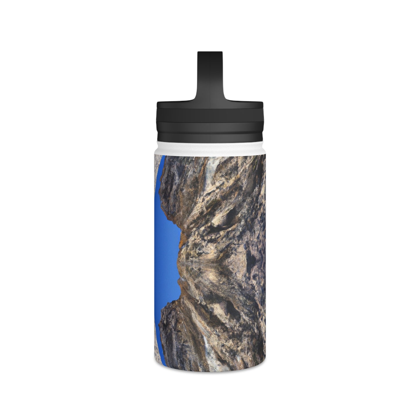 Nature in Splendor: Combining Photography with Digital Artistry - The Alien Stainless Steel Water Bottle, Handle Lid