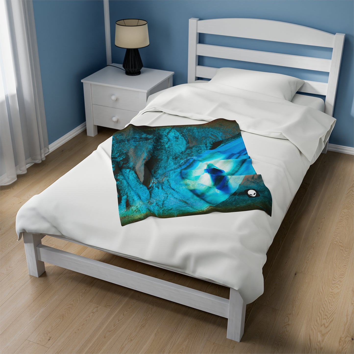 "Dreamscape: Exploring the Inner Realm" - The Alien Velveteen Plush Blanket