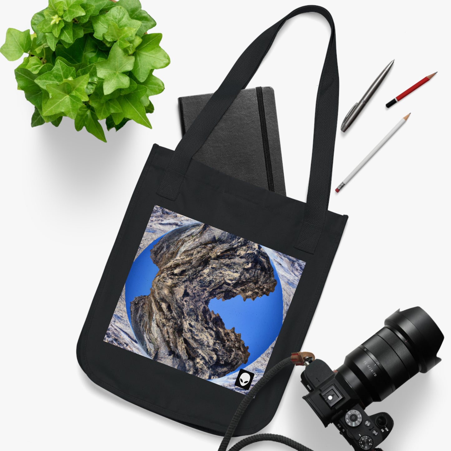 Nature in Splendor: Combining Photography with Digital Artistry - The Alien Eco-friendly Tote Bag