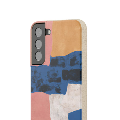 „Zusammenspiel von Licht und Schatten: Eine abstrakte Collage“ – The Alien Eco-Friendly Cases