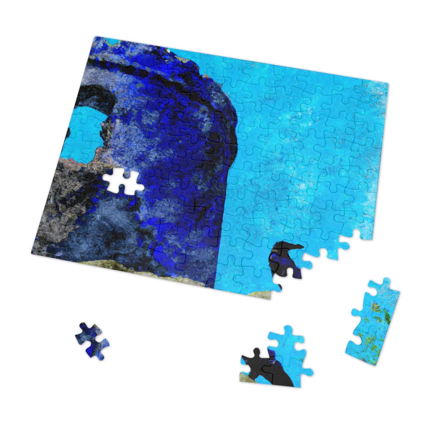 "Crow's Perch on a Waning Tower" - The Alien Jigsaw Puzzle