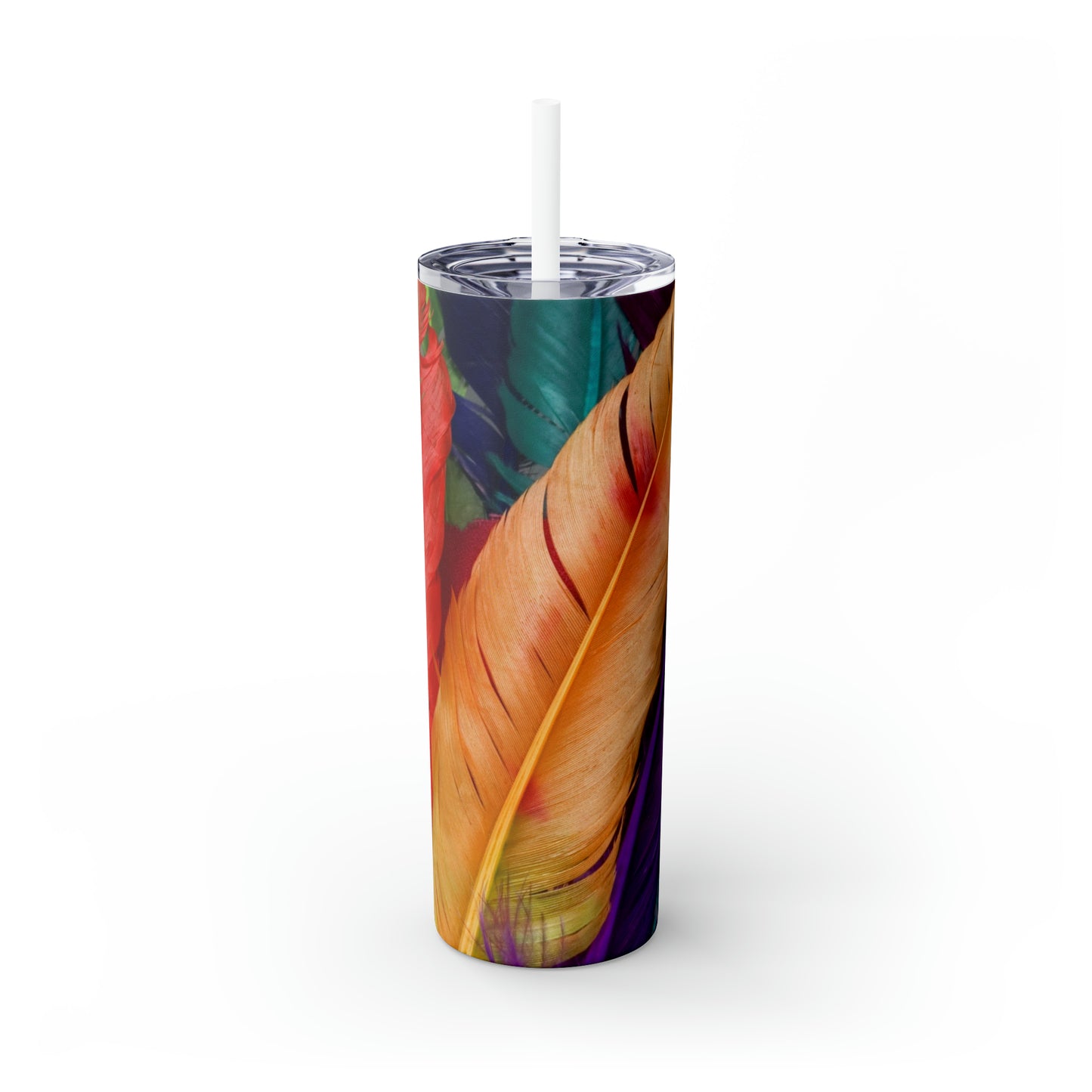 Prism Patterns - The Alien Maars® Skinny Tumbler with Straw 20oz