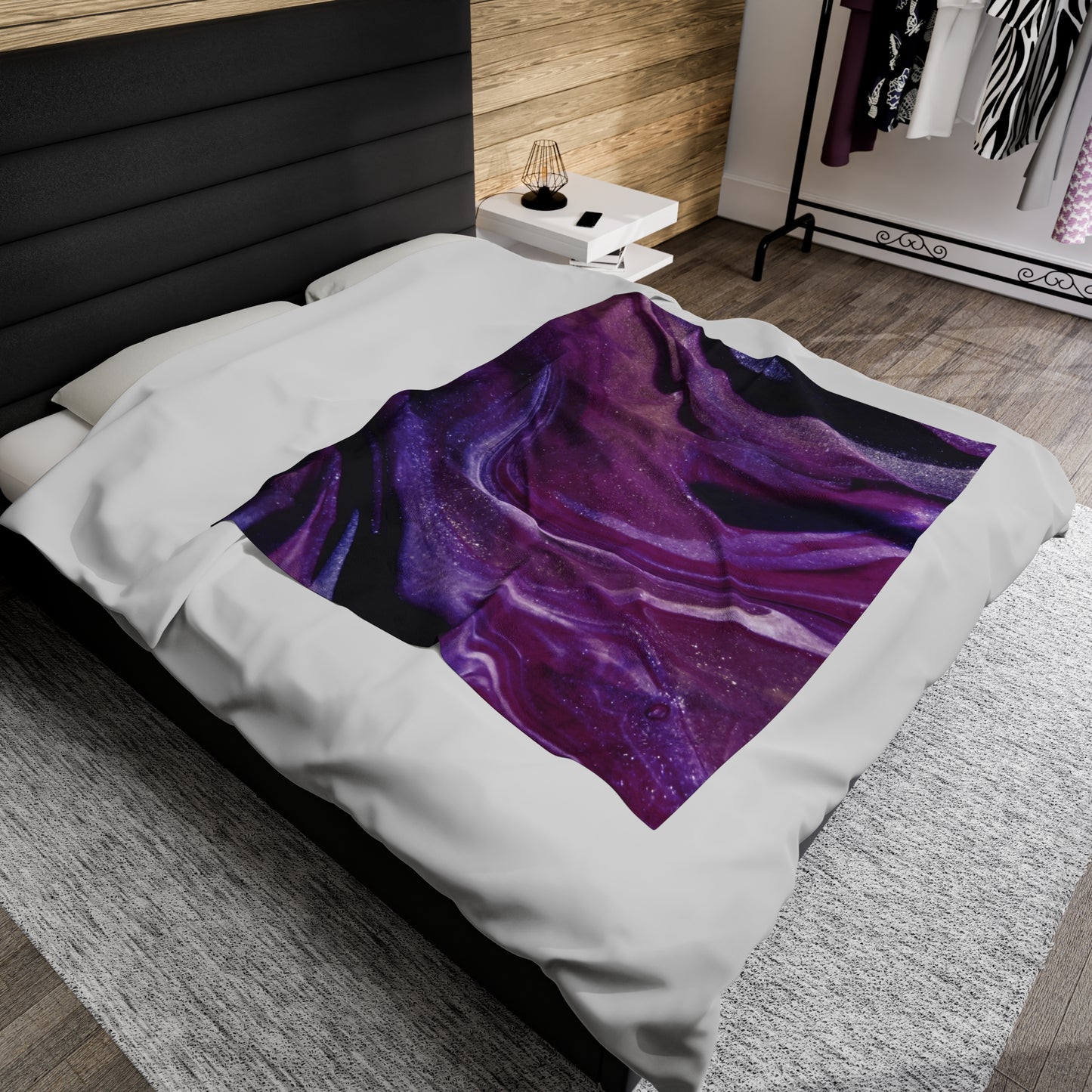 Palette Possibilities - The Alien Velveteen Plush Blanket