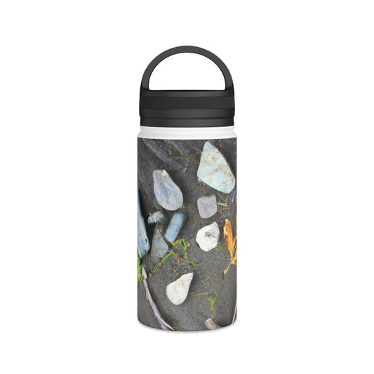 "Elements of Nature: Crafting a Creative Landscape" - The Alien Stainless Steel Water Bottle, Handle Lid