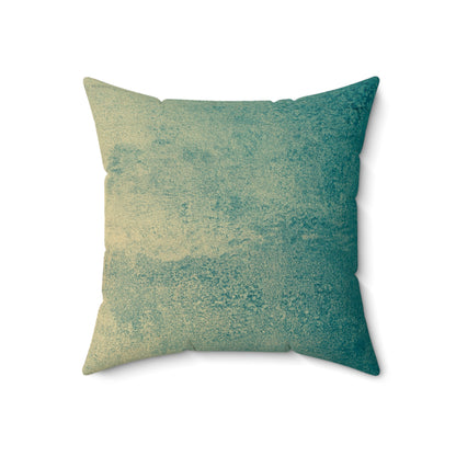 Metallic Marquetry - The Alien Spun Polyester Square Pillow