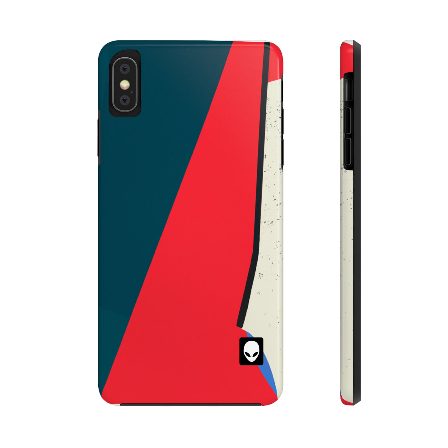 "Abstract Expressionism: Exploring Lines and Shapes" - The Alien Tough Phone Cases