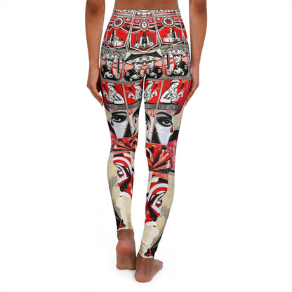 Whimsical Odyssey - The Alien Women's Spandex Leggings