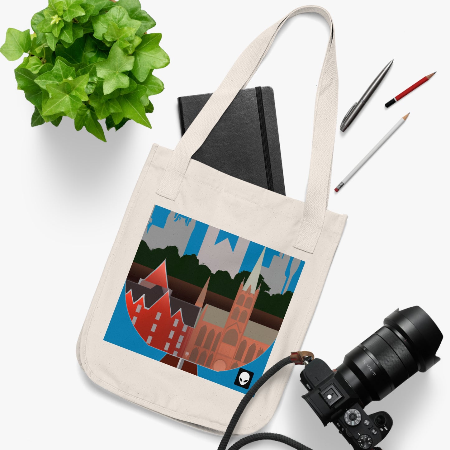 "Un momento en el tiempo: el arte de contar historias históricas" - The Alien Eco-friendly Tote Bag