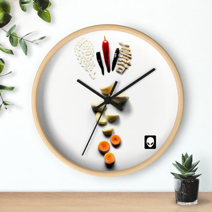 „Cooking Up Creativity: DIY Kitchen Art“ – Die Alien-Wanduhr