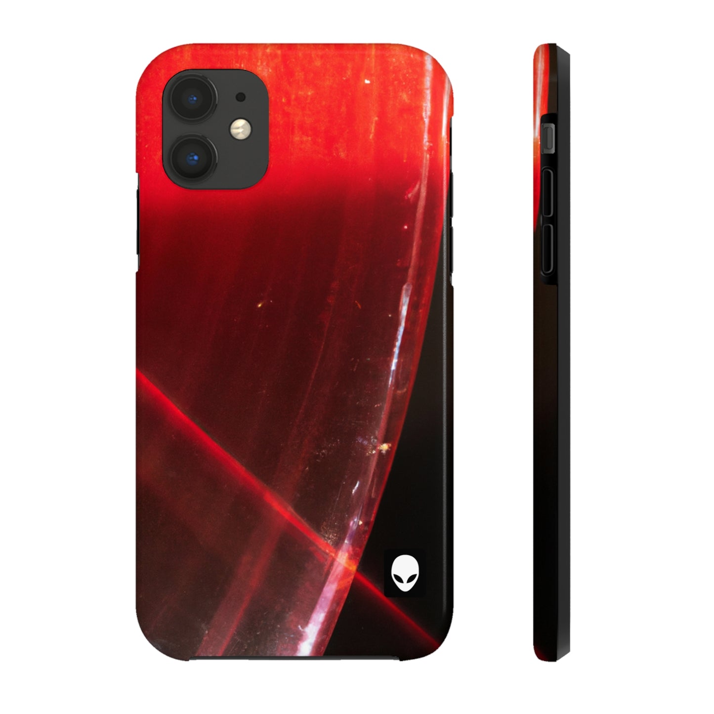 "Illuminating Reflection: Light and Shadow in Abstract Art" - The Alien Tough Phone Cases