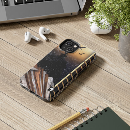 "A Tale of Storytelling Art: A Mixed Media Masterpiece" - The Alien Tough Phone Cases