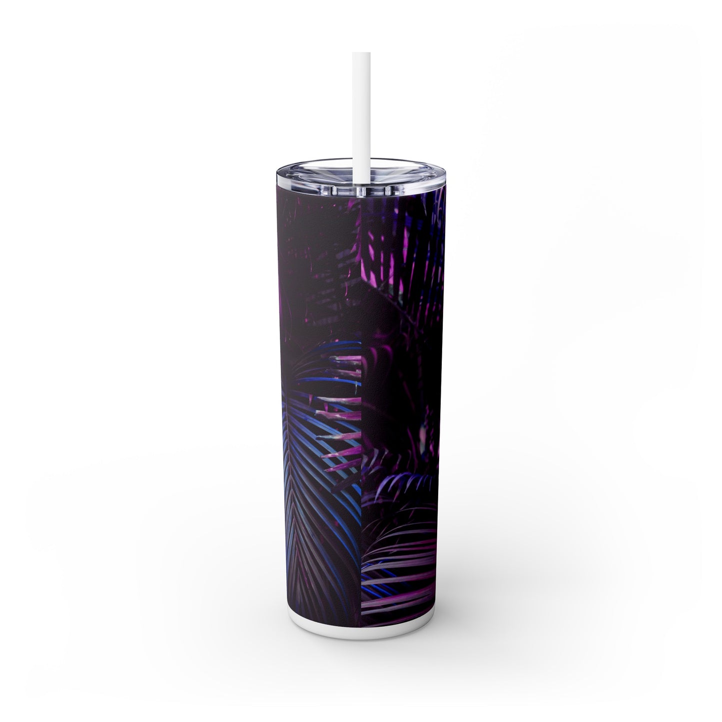 Palette Passions - The Alien Maars® Skinny Tumbler mit Strohhalm 20oz