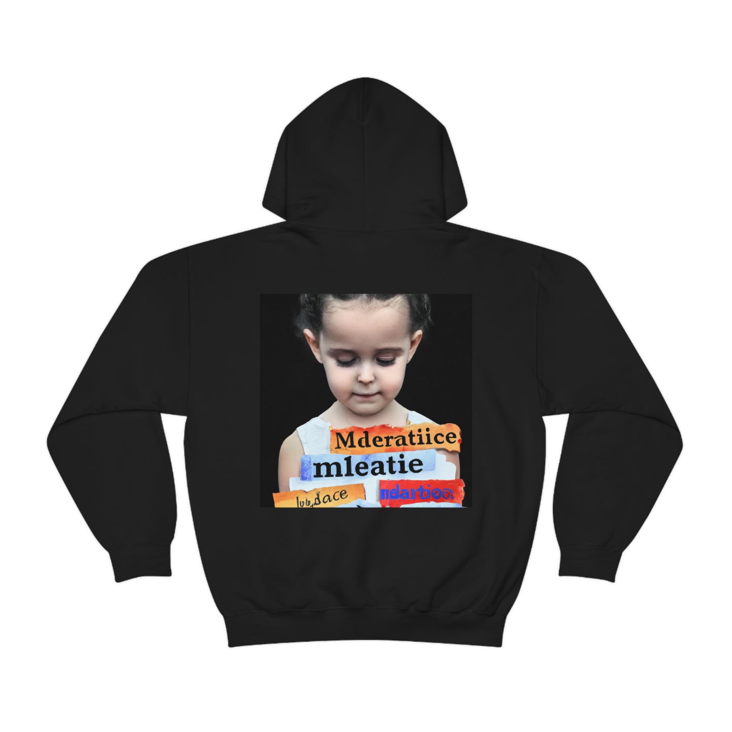 "Anxious Beginnings: A Child's Uncertain Futurescape". - The Alien Unisex Hoodie