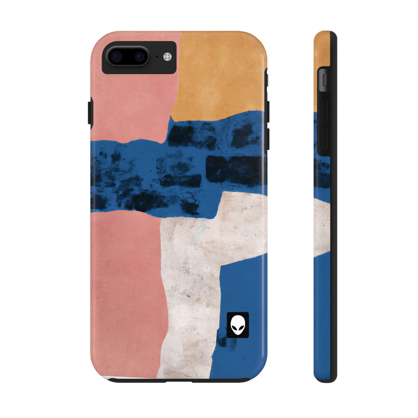 "Interacción de luces y sombras: un collage abstracto" - The Alien Tough Phone Cases