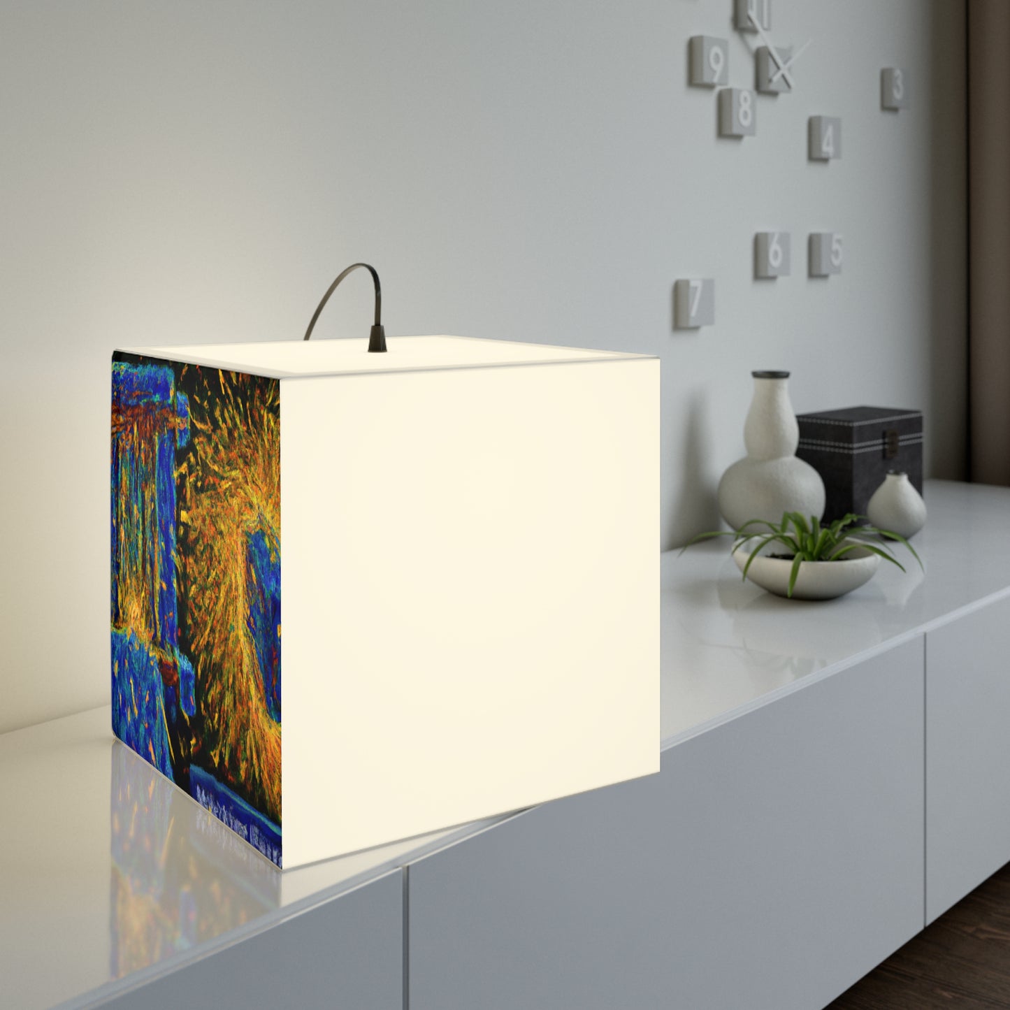 "Attraction Ignited" - The Alien Light Cube Lamp