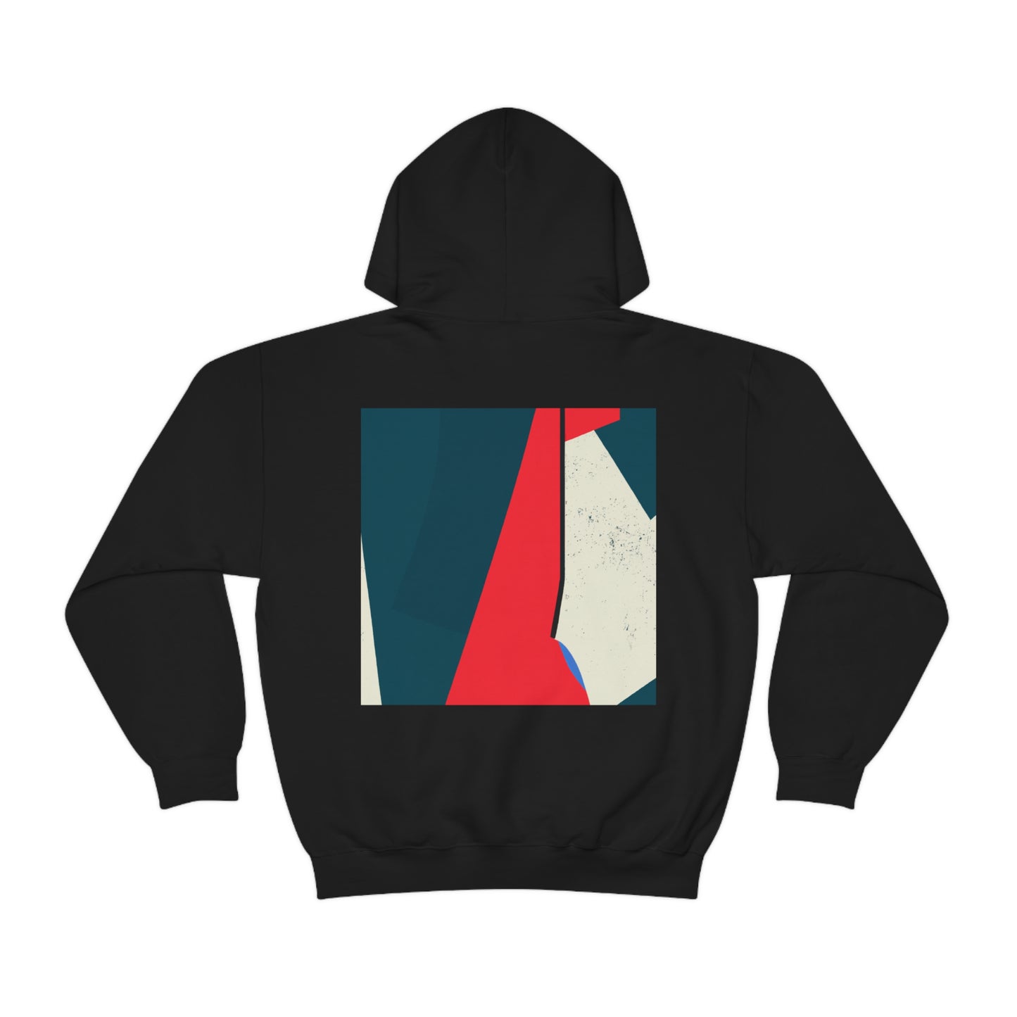 "Abstract Expressionism: Exploring Lines and Shapes" - The Alien Unisex Hoodie