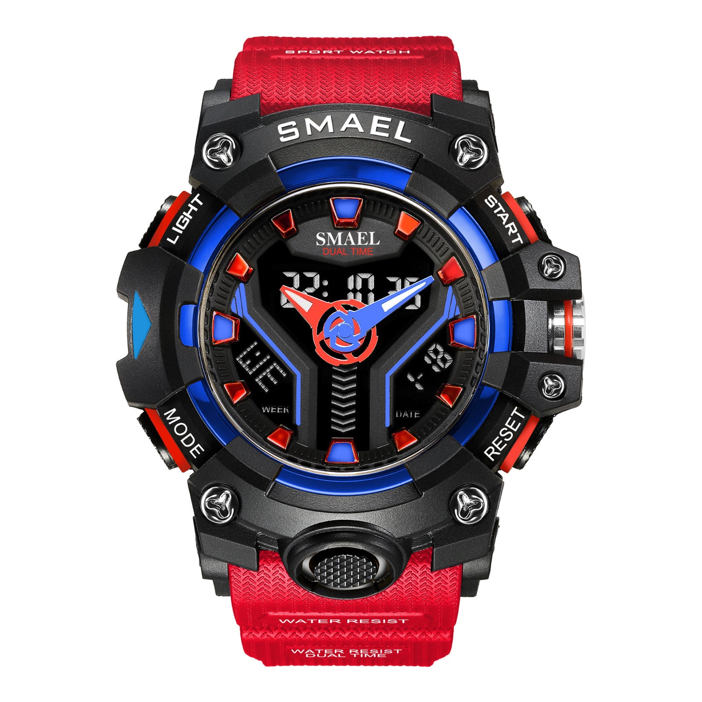 Men's Waterproof Luminous Outdoor Multifunctional Electronic Watch