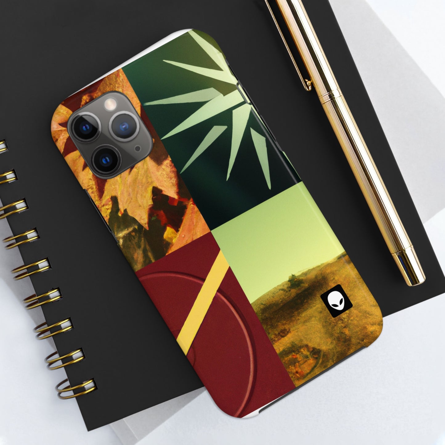 „Eine Reflexion meiner Reise: Eine Collage aus Wachstum und Transformation“ – The Alien Tough Phone Cases