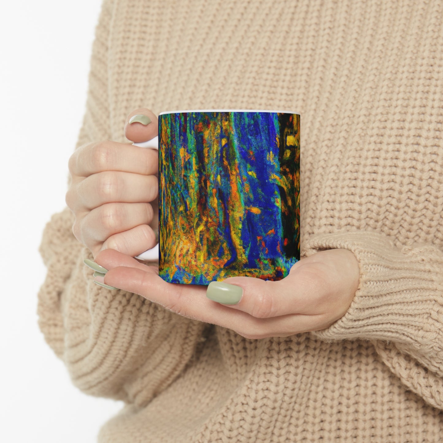 "Attraction Ignited" - The Alien Ceramic Mug 11 oz