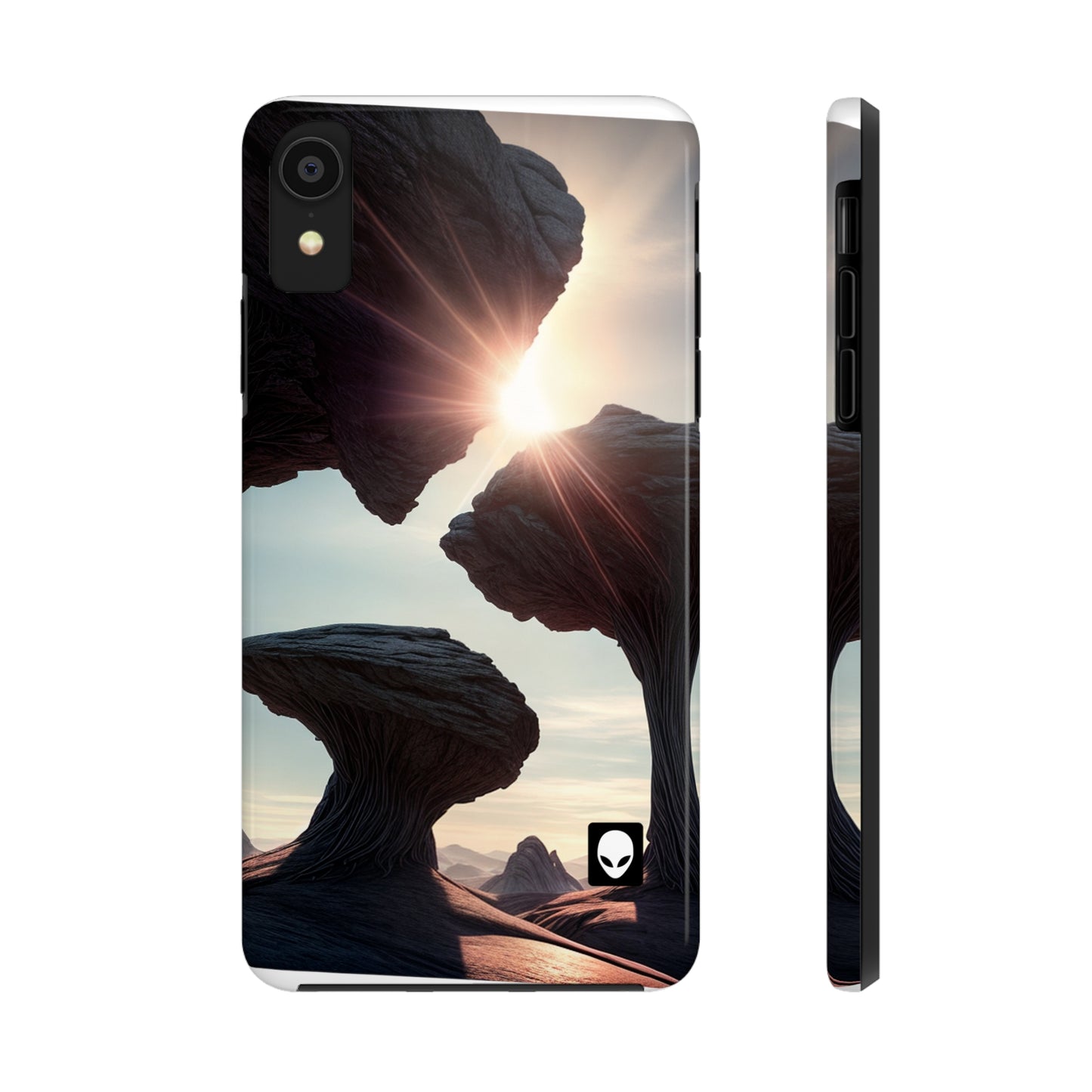 "Alien Landscape Odyssey" - The Alien Tough Phone Cases