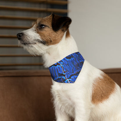 "Electric Splits in the Heavens" - The Alien Pet Bandana Collar