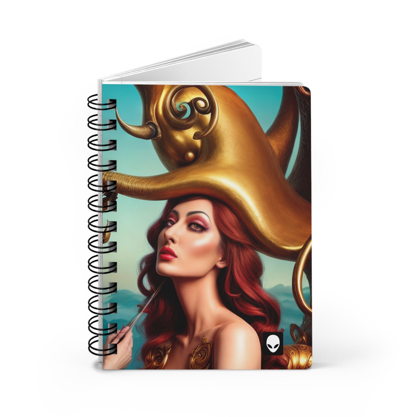 "Metaphorical Madness: An Exploration of Salvador Dali's Surreal Worlds" - The Alien Spiral Bound Journal