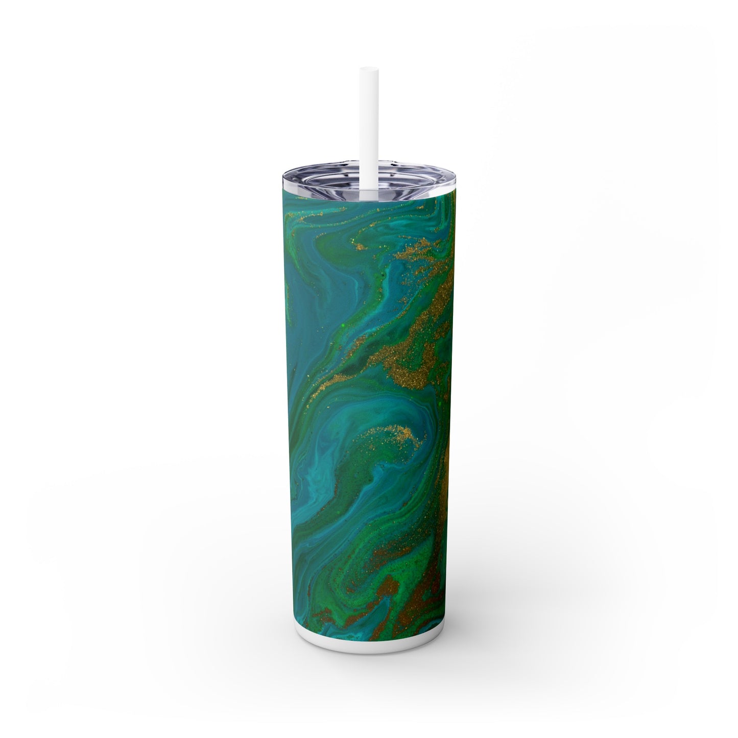 Inspire & Innovate - The Alien Maars® Skinny Tumbler with Straw 20oz